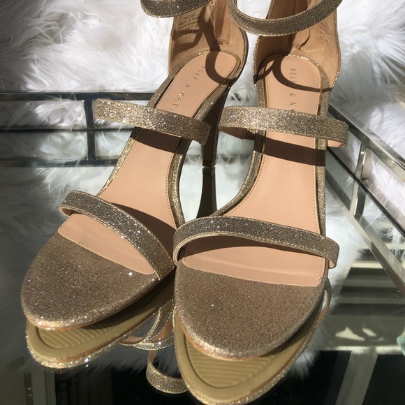 rose gold heels size 11